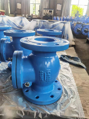 Industrial CI Check Valve For Water Line DIN3302-F6/ANSI B16.10/JIS B2002