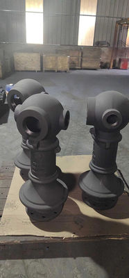 Custom Cast Iron Vertical Fire Hydrant 2 Way Pillar Hydrant DN150