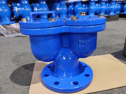 Cast Iron / Ductile Iron Double Orifice Air Valve For Industrial Applications